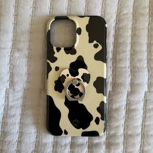 Velvet Caviar Cow Print Phone Case with Ring Holder
Fits iPhone 13 Pro Max